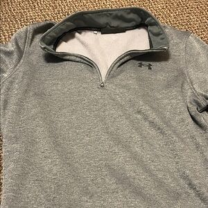 Under Armour Gray Quarter-Zip Sweatshirt